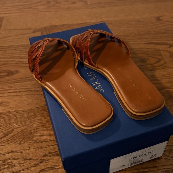 Sarah Flint Sandals 37 US 7 - Picture 5 of 10